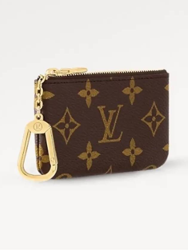 Monogram Key Pouch Brown - LOUIS VUITTON - BALAAN 4