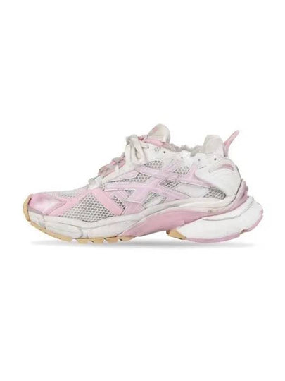 Runner low top sneakers white pink - BALENCIAGA - BALAAN 2