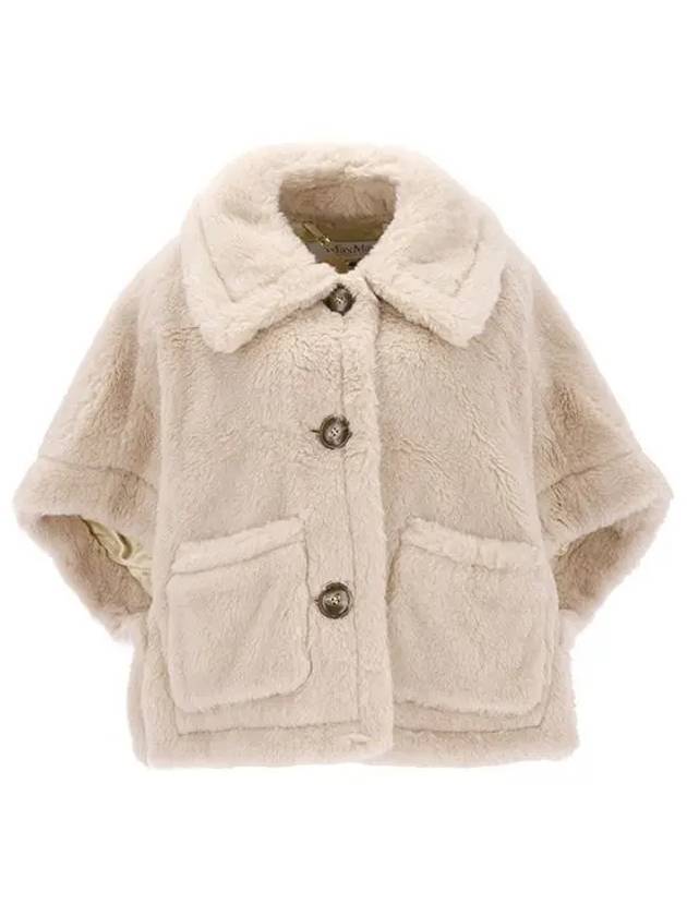 New Terzo 1 Teddy Cape Beige - MAX MARA - BALAAN 2