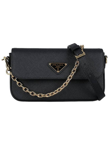 triangle logo saffiano mini bag 1BD356 NZV F0002 - PRADA - BALAAN 1