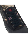 Planet Logo Print Low Top Sneakers Black - VIVIENNE WESTWOOD - BALAAN 9