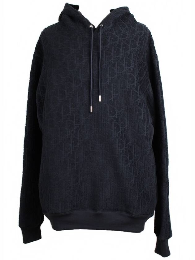 Oblique jacquard terry hoodie 3XL - DIOR - BALAAN 1