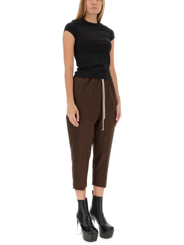 23 fw Drawstring ASTAIRES Crop Pants RP02C1303ZL04 B0040497722 - RICK OWENS - BALAAN 3