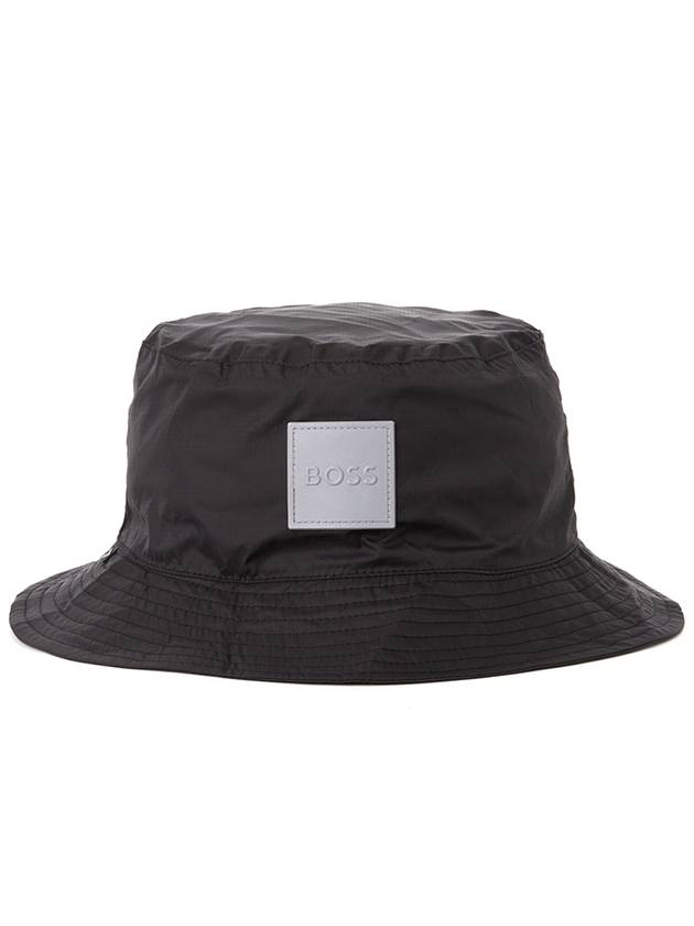 Men's Logo Patch Bucket Hat Black - HUGO BOSS - BALAAN 3