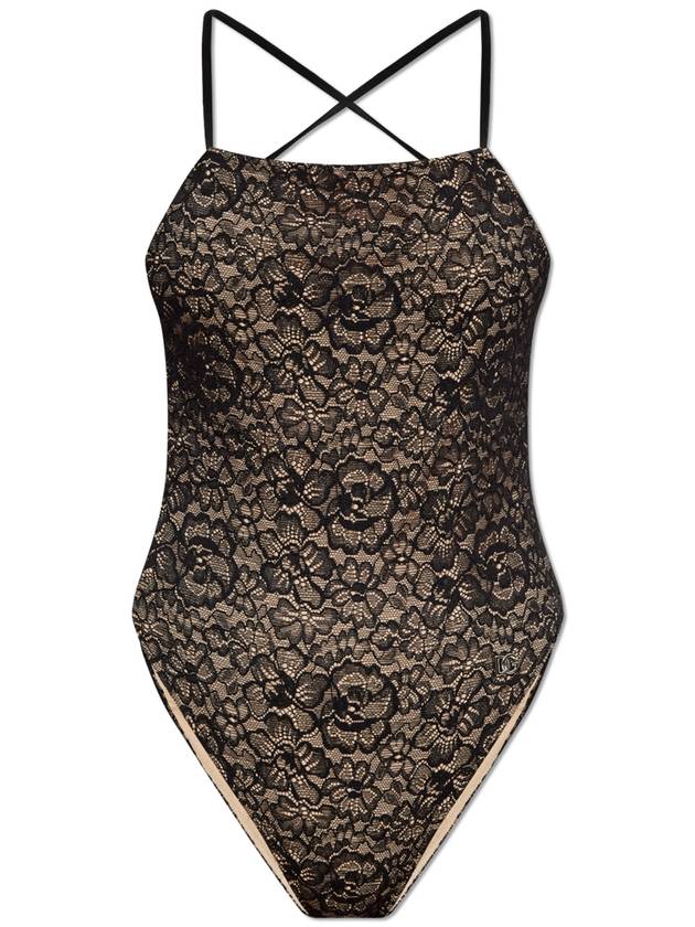 Dolce & Gabbana One-piece Swimsuit, Women's, Black - DOLCE&GABBANA - BALAAN 1