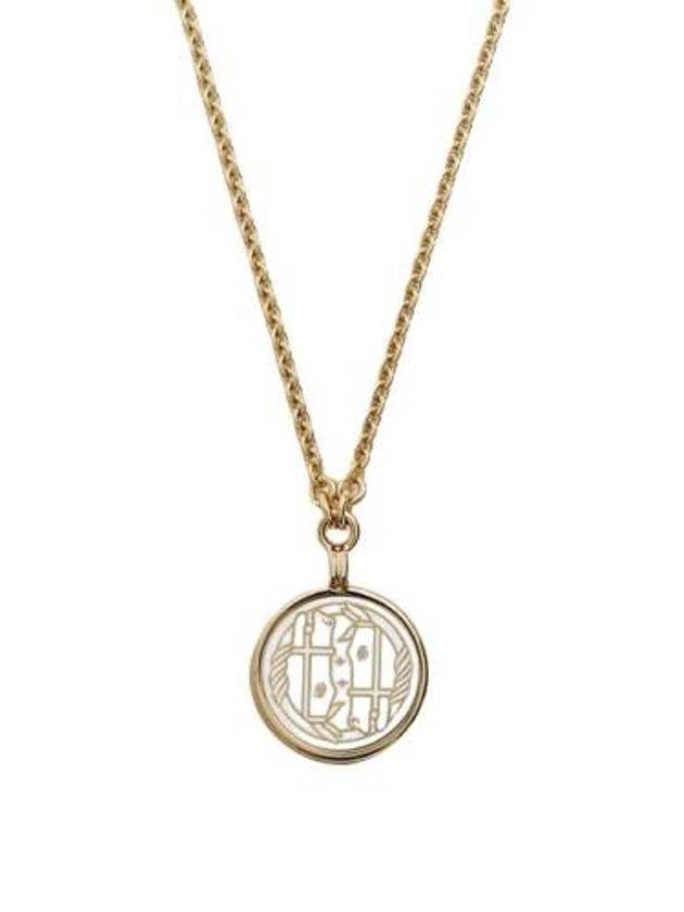 Medaille Quadrige Necklace Gold - HERMES - BALAAN 1