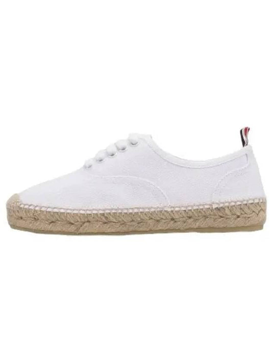 Heritage trainer espadrille white shoes - THOM BROWNE - BALAAN 1