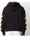 Caravaggio Painting Overfit Hoodie Black - OFF WHITE - BALAAN 7