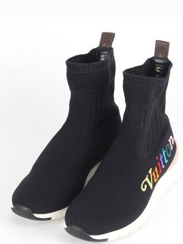 Rainbow initial knit socks sneakers 37 240 - LOUIS VUITTON - BALAAN 1