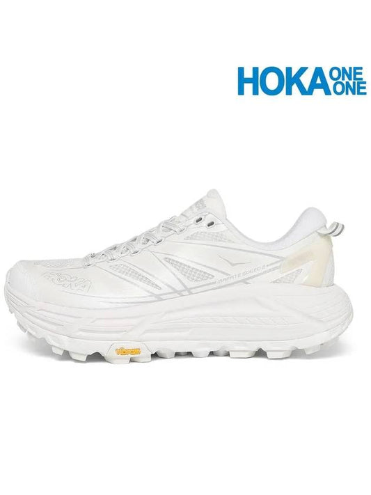 Mafate Speed 2 Low Top Sneakers White Lunar Rock - HOKA ONE ONE - BALAAN 2