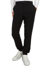 Cuff Mid-Rise Jogger Pants Black - J.LINDEBERG - BALAAN 5