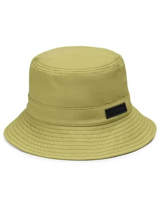 logo applique bucket hat A5522 - GANNI - 2