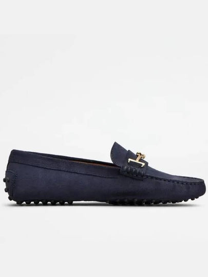 Gomino Suede Driving Shoes Navy - TOD'S - BALAAN 2