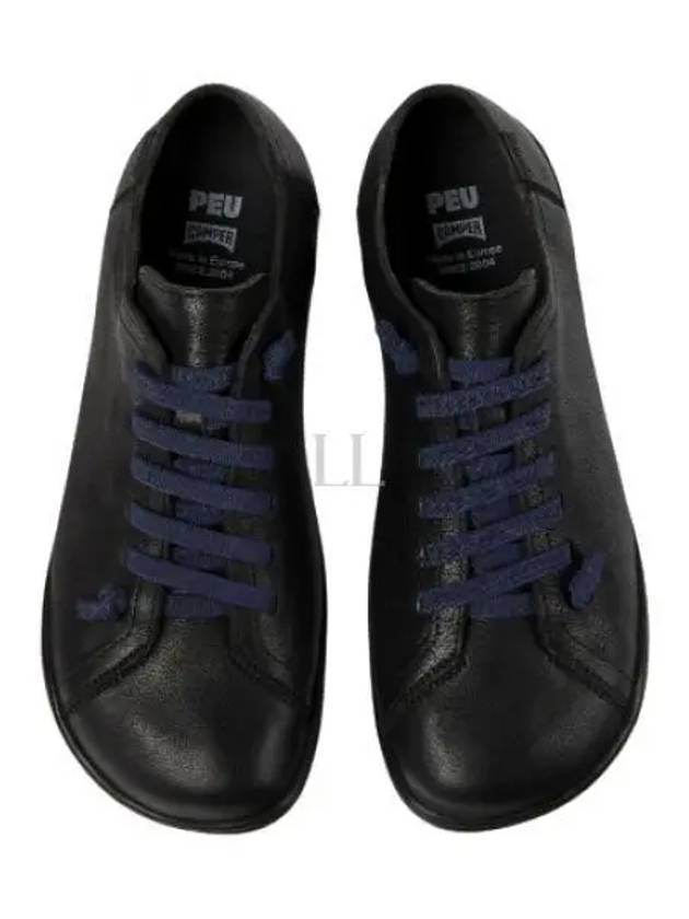 Peu Leather Low Top Sneakers Black - CAMPER - BALAAN 2