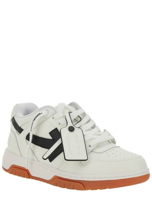 24 ss leather sneakers WITH ICONCI zip tie OMIA189C99LEA0110110 B0650994085 - OFF WHITE - BALAAN 3