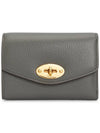 Darley Folded Half Wallet Grey - MULBERRY - BALAAN 2