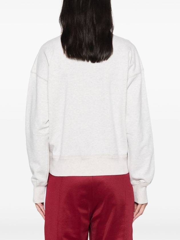 Moby Logo Print Sweatshirt Ecru - ISABEL MARANT - BALAAN 5