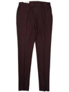 Wool Slacks Burgundy - ELEVENTY MILANO - BALAAN 1