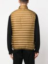 Loom Woven Chambers Recycled Nylon Down Padding Vest Brown - STONE ISLAND - BALAAN 4