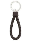 Intrecciato Leather Key Holder Fondant - BOTTEGA VENETA - BALAAN 3