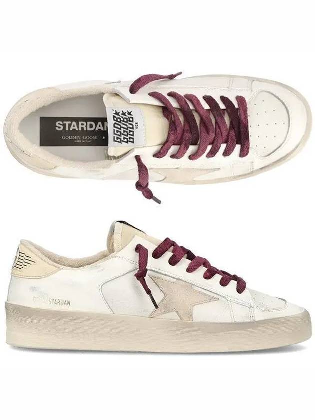 Stardan Leather Low Top Sneakers White - GOLDEN GOOSE - BALAAN 2