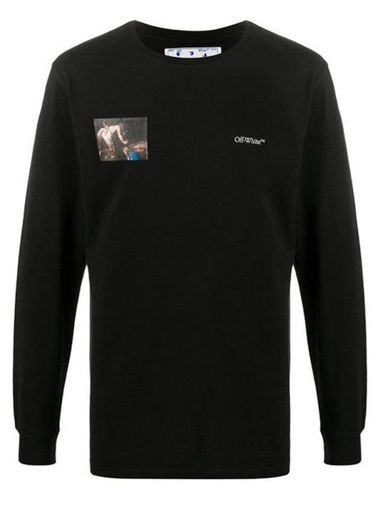 Caravaggio Angel Long Sleeve T-Shirt - OFF WHITE - BALAAN 1