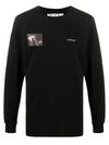 Caravaggio Angel Long Sleeve T-Shirt Black - OFF WHITE - BALAAN 1