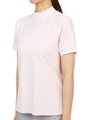 Women's Featherweight Mock Neck Golf Short Sleeve T-Shirt Blush - G/FORE - BALAAN 3