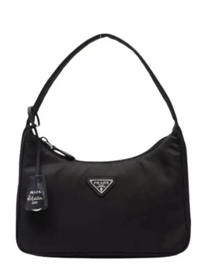 Re-Edition 2000 Re-Nylon Mini Shoulder Bag Black - PRADA - BALAAN 2