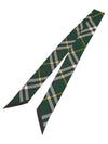 Vintage Check Pointed Tip Scarf Green - BURBERRY - BALAAN 3