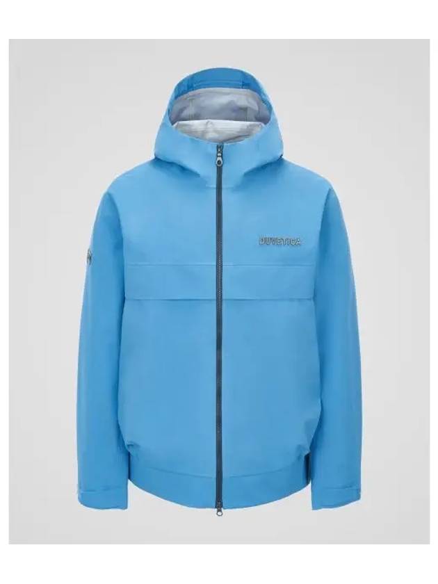 Panad Light Turquoise Men s Waterproof Jacket - DUVETICA - BALAAN 1