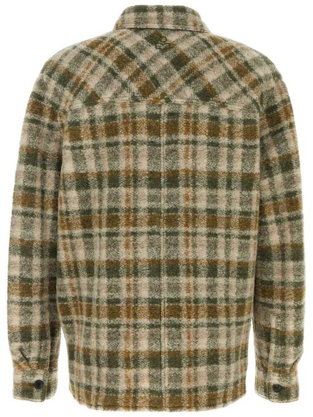 Kevron Check Wool Jacket Green - ISABEL MARANT - BALAAN 3