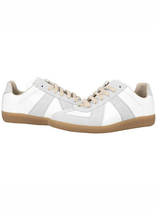 Replica Calfskin Low Top Sneakers White - MAISON MARGIELA - BALAAN 2