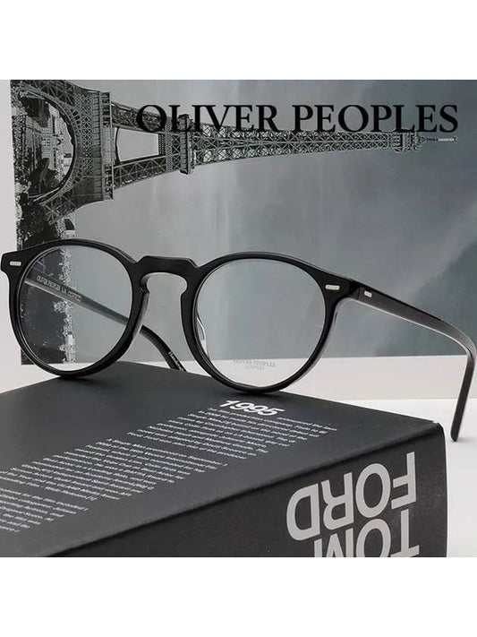 Glasses frame OV5186 1005 Gregory pack black horn rim - OLIVER PEOPLES - BALAAN 2