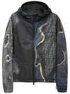 EARTH FF logo reversible hooded jacket FAA859 - FENDI - BALAAN 1