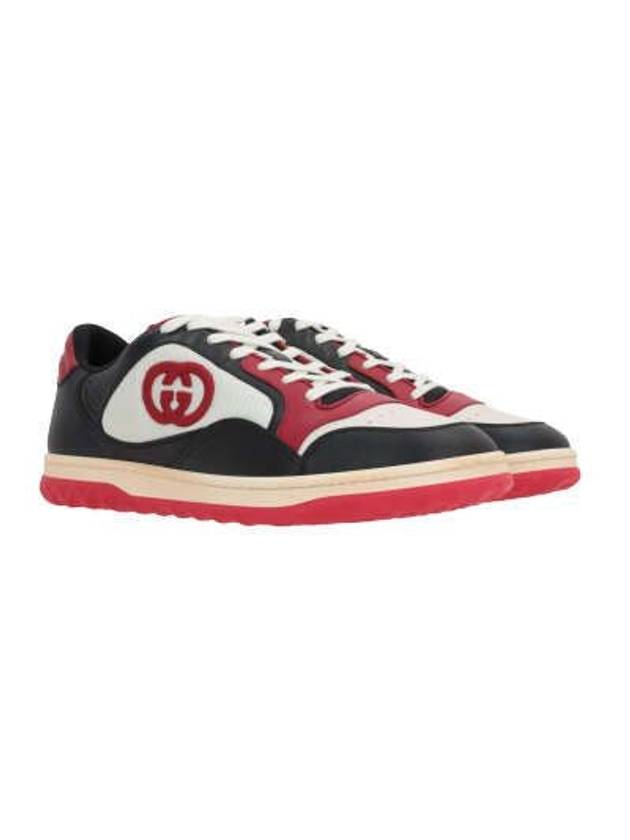 Mac80 Interlocking G Low Top Sneakers Red Black - GUCCI - BALAAN 5