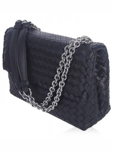 Women s Intrecciato Olympia Shoulder Bag Black 386498 V3UN1 8803 271306 1119291 - BOTTEGA VENETA - BALAAN 1