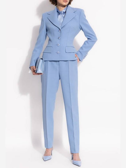 Dolce & Gabbana Wool Blazer, Women's, Blue - DOLCE&GABBANA - BALAAN 2