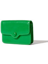 Dot compact keyring business card holder card holder green - LE MASQUE - BALAAN 3