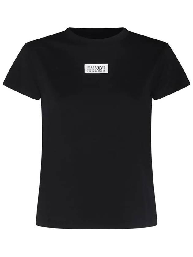 Logo Short Sleeve T-Shirt Black - MAISON MARGIELA - BALAAN 1