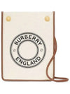 Logo Print Mini Cross Bag Ivory - BURBERRY - BALAAN 1