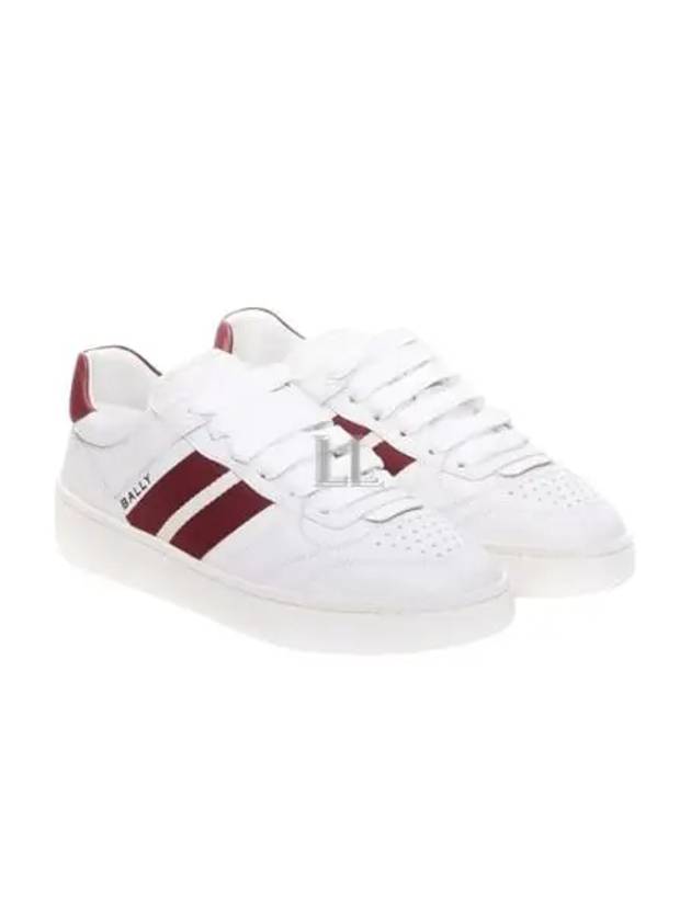 Rebby Leather Low-Top Sneakers White - BALLY - BALAAN 2