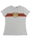 Kids short sleeved t shirt HUM04Q LAA03 60926 Adults can wear - MOSCHINO - BALAAN 1