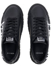 Greca Logo Low Top Sneakers Black - VERSACE - BALAAN 7