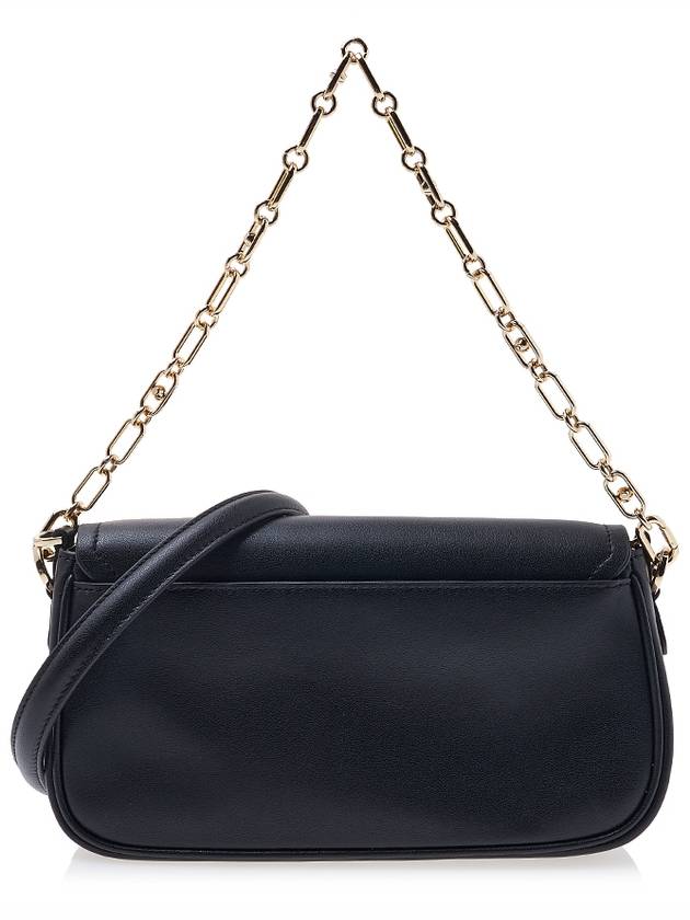 Parker Medium Leather Shoulder Bag Black - MICHAEL KORS - BALAAN.