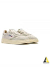 Men's Medalist Low Leather Sneakers Cream - AUTRY - BALAAN 2