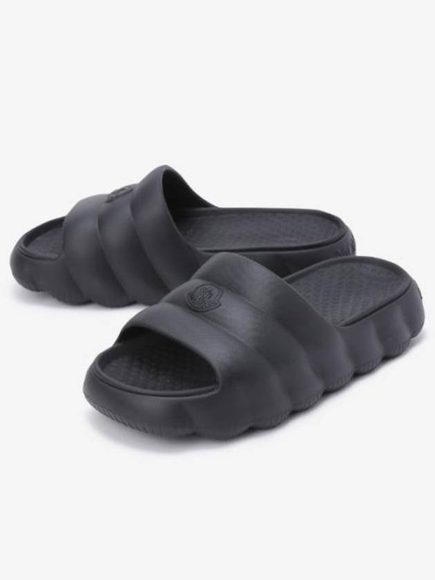 Lilo Slippers Black - MONCLER - BALAAN 4