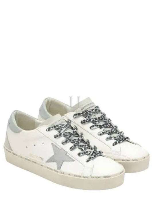 Hi Star Suede Low Top Sneakers Grey White - GOLDEN GOOSE - BALAAN 2