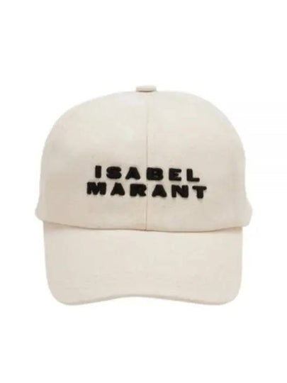 Tyron Logo Ball Cap Ivory - ISABEL MARANT - BALAAN 2