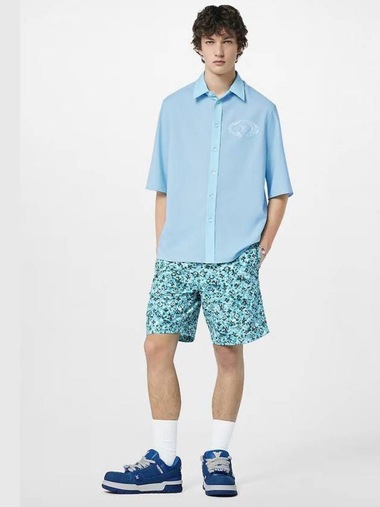 Men's printed nylon swim shorts - LOUIS VUITTON - BALAAN 2